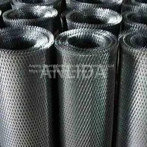 Aluminium Expanded Metal Mesh Color Aluminium Walkway Mesh Aluminum Metal Mesh Factory China thumbnail-1