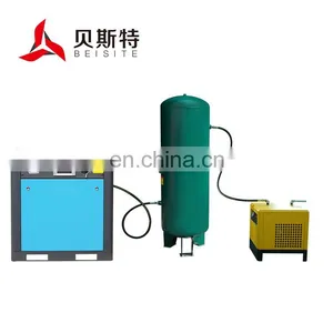 Premium 7.5 kw Air Compressors Screw Air Compressor With Dryer and 600L Tank Screw Compressor Industrial Equipment thumbnail-1