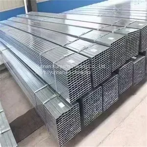 Yunnan Q235 Square Tube Wholesale Hot Dip Galvanized Square Tube 40 * 80 * 3 Square Tube Kunming Sales Square Tube thumbnail-5