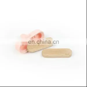 Car Outlet Aromatherapy Diffuser Creative Wooden Aromatherapy Long Perfume Air Conditioning Mouth Perfume Clip thumbnail-1