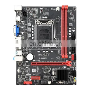 China Supplier Motherboards B75 Support Urfi Oem Lga1155 B75 Pc Motherboard For Gaming thumbnail-1