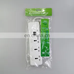 Cheap Price 3*0.5 Copper Wire PC Shell Independent Switch Universal Extension Socket Electrical 220V thumbnail-3