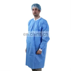 Medical Protective Disposable SMS Lab Coat for Hospital Examination thumbnail-1