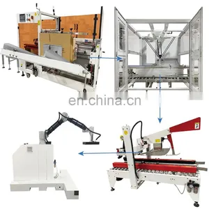 Automatic Robot Spider Arm Biscuits Cakes Tortilla/Pastry/Pancake/Pita Plastic Bag Case Carton Box Filling Packing Machine thumbnail-2