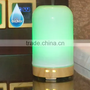 Decorative Glass Aroma Essential Oil Diffuser and Ultrasonic Cool Mist Humidifier AN-0438-1 thumbnail-6