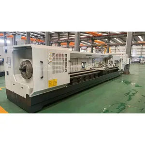 Large Spindle Bore CNC Oil Country Pipe Threading Lathe thumbnail-2