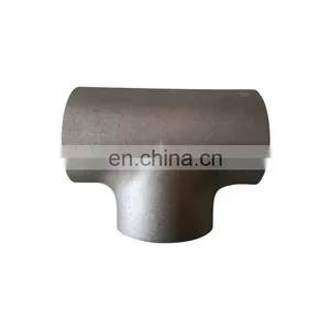 Carbon Steel Butt Welding Seamless Pipe Fitting Tee Joint for Hot Sale thumbnail-4