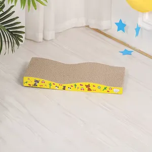 MeowLove Hot Sales Scratcher Cat Play Toy Corrugated Cardboard Cat Scratcher Cat Cardboard thumbnail-2