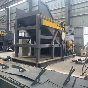 Industrial Double Shaft Scrap Metal Recycling Waste Car Shredder Aluminum Recycling Machine thumbnail-5