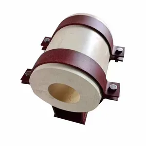 Long Heat Transmission Network Steam Overhead Sliding Vermiculite Insulation Pipe Support thumbnail-1