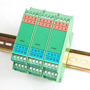 Intelligent Signal DC Isolator Current Conversion and Distribution Module 0-10v Safety Barrier 4-20ma One-in-two-out thumbnail-1