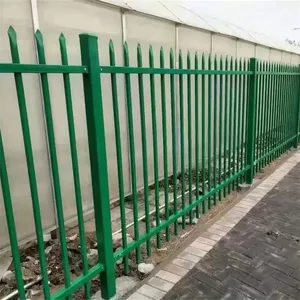 Decorative Galvanized Steel Ornamental Fence Panel for Garden and Pedestrian Guardrail thumbnail-3