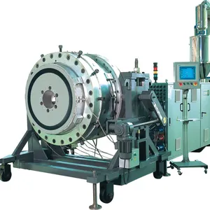 HDPE Pipe Extrusion Machine / PE Pipe Production Line With High Output thumbnail-1
