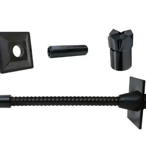 R25 Forged Mining Grade Hollow Anchor Bar Self Drilling Rock Bolt Factory Price Drilling Tool for Harsh Geological Layers thumbnail-3