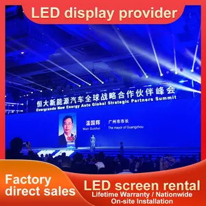 Likang Full-color LED Indoor Display Screen Rental Screen Wedding Stage Background Performance Outdoor Screen LED Display Screen thumbnail-4
