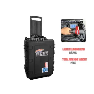High Quality 300W 500W Pulse Laser Cleaning Machine Pulse Laser Cleaning Machine Stainless Steel Grinding thumbnail-1