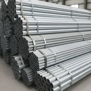 China Supplier Hot Dip Galvanized Steel Pipe GI Pipe Threaded End Schedule 40 Galvanized Tube For Water Gas System thumbnail-4