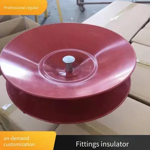 Toughened Glass Suspension Insulator, 160kn, Double Shed, Suitable for Heavy Pollution Areas, in Stock thumbnail-3
