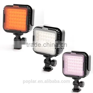 Poplar CN-LUX480 48 LEDs Video Light Photo Lamp for Canon Nikon Camera Video Camcorder 5600K/ 3200K thumbnail-1