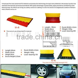 Top Selling Products 2015 5 Channel Cable Cover/5 Ways Pvc Rubber Cable Cross thumbnail-2