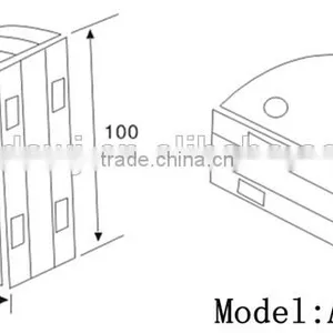 High Quality Tempered Frameless SS or Polish Finish Glass Door Lock for Double Door in Glass thumbnail-2