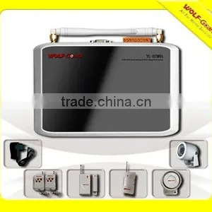 Wireless GSM Camera Alarm System, Supports 8 Wireless Cameras, MMS/SMS/Auto-dial/Listen-in/Monitor thumbnail-1