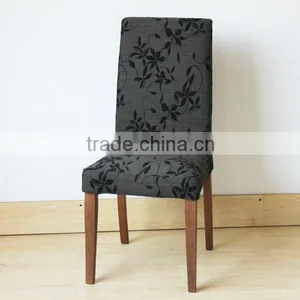 RCH-4064-1 Promotion Oak Furniture Floral Fabric Dining Chairs thumbnail-1
