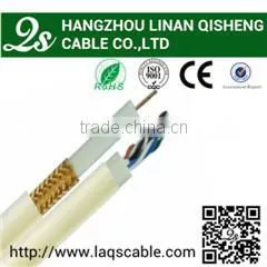 10year-experience Manufacturer Coaxial Cable RG-6 CU Telephone Cable or UTP Cat 5E(NON-UL) thumbnail-1