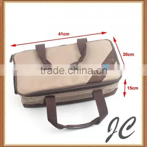 Polyester Ouside With Foam Inside Picnic Outdoor Cooler Bag thumbnail-2