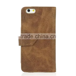 Superior Quality Mobile Accessories for Iphone 6 Genuine Leather Case thumbnail-6
