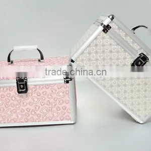 AN30 ANPHY Aluminum Suitcase Jewelry Storage Box Inner Trays With Mirror Metal Handle Lock Case Cosmetic Case Makeup Box thumbnail-5
