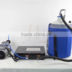 Newest FS-06 Liquid Nitrogen Frozen Separator 3 in 1 Pack With Oil Free Pump With 10L Liquid Nitrogen Tank thumbnail-3