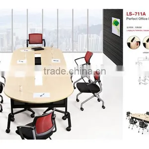 Creating Space Sectional Meeting Table / Combination Folding Meeting Room Tables thumbnail-1