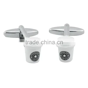 Black Men French Cuff Shirts Cufflinks Mustache Cufflinks thumbnail-5