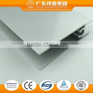 China Electrophoresis Anodized Silver Extrusion Aluminium Profile for Window thumbnail-4