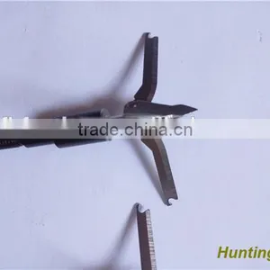 Archery Broadheads 3 Rotary Blade Hunting Shooting Archery Bow Arrow Tips For Crossbow Compound Arrow thumbnail-4