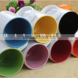 Latest Hot Sale 11 oz Sublimation Ceramic Inner Color White Coffee Mug thumbnail-1