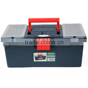 LAOA 12.5 Inch Hardware Economic Tool Case With Components Accessories Grids thumbnail-4