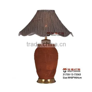 Ceramic Nightstand Lights With Copper thumbnail-4