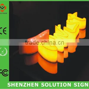 Custom Brand Name Acrylic 3d Led Plastic Letter thumbnail-2