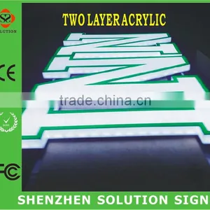 Customized Many Acrylic Color for Choice Led Acrylic Sign Letter thumbnail-1