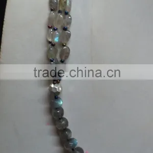 Labradorite Natural Gemstone Bead Stone Jewelry thumbnail-3
