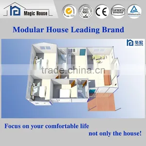 Fast Assembled Eco Middle Class Modern Prefab House Living, Modular House thumbnail-3