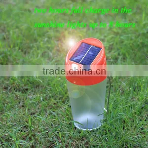 (hot) IPx41 Waterproof Led Light Portable Solar Power Garden Lamp thumbnail-2