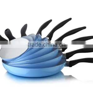 Easy Clean Aluminum Nonstick Ceramic Pan Cooking Skillet Pan Pizza Pan Egg Pan thumbnail-2