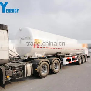 20cbm Transporter Cryogenic Liquid Gas Tank Lng Lco2 Semi Trailer thumbnail-5