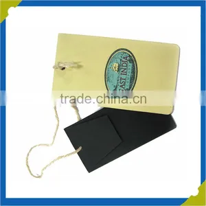 Hot Fashion Design Printed Private Label Logo Paper Hang Tags for Clothing thumbnail-5