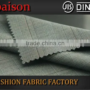 Wholesale Fine Microfiber Large Check Pattern Viscose Fabric thumbnail-1