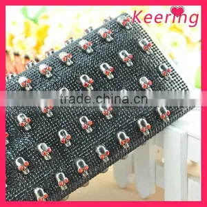 Fashion Hotfix Square Rhinestone Mesh WRT-007 thumbnail-1
