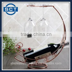 European Hanging Style Red Wine Bottle Rack thumbnail-1